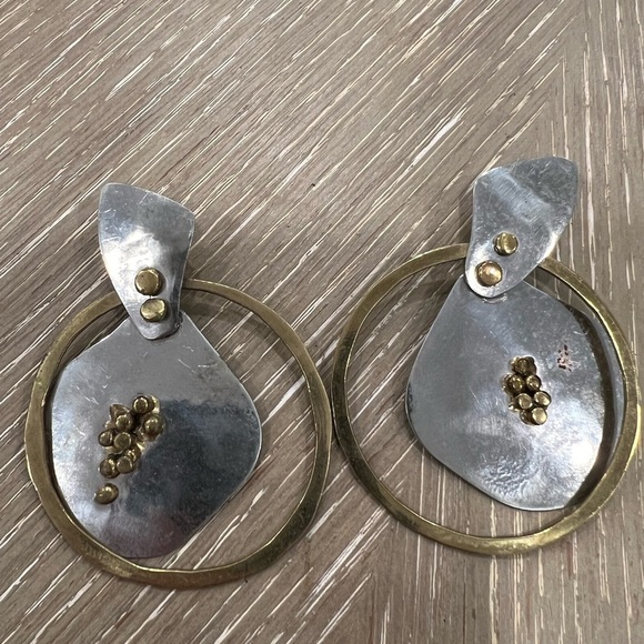 Vintage earrings silver - Picture 2 of 3